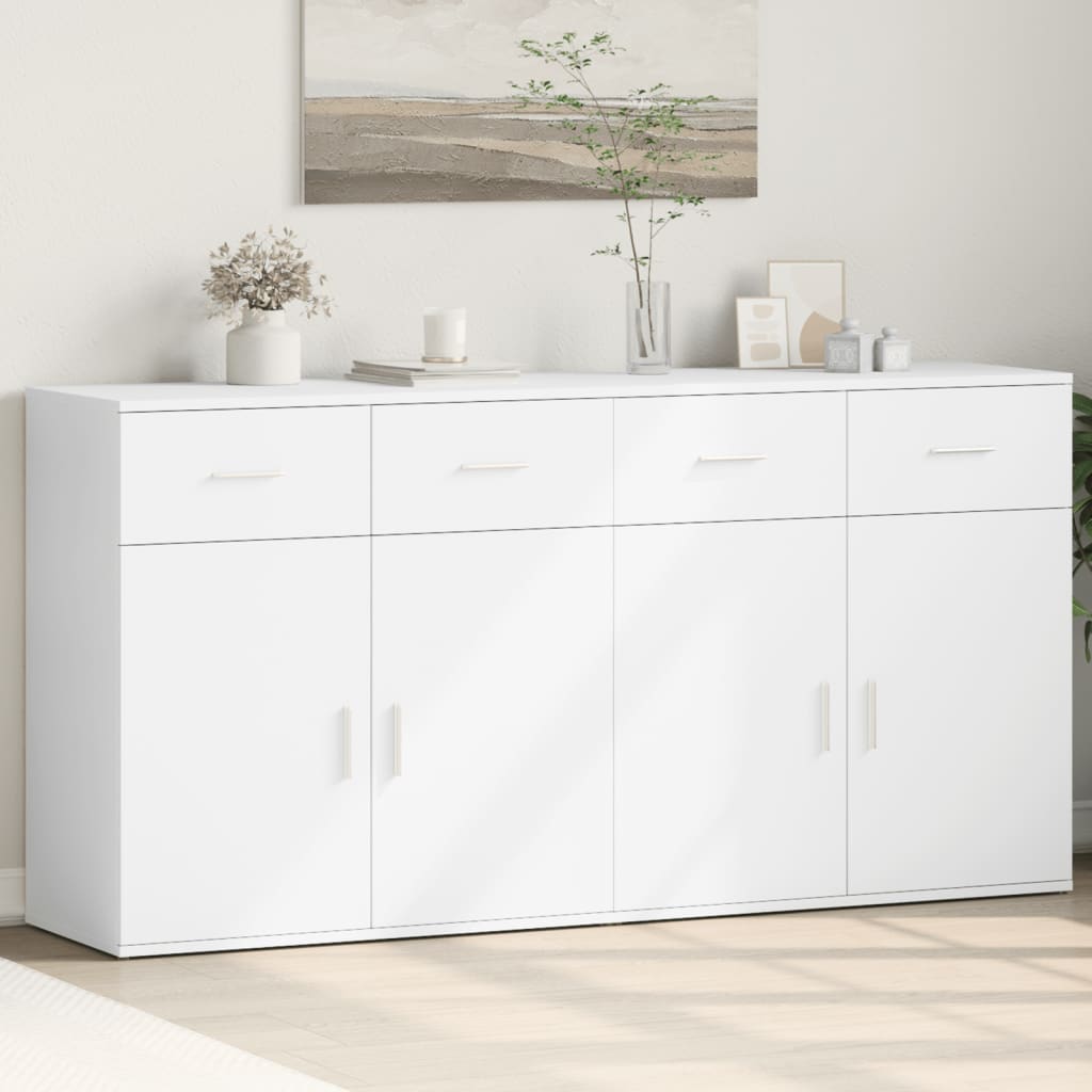 Skänkar 2 St 79X38X80 Cm Konstruerat Trä