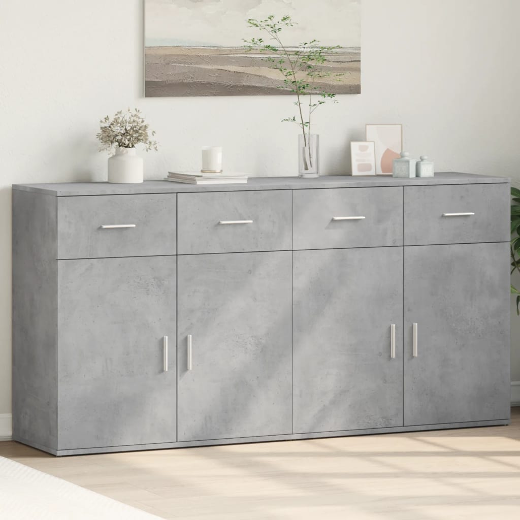 Skänkar 2 St 79X38X80 Cm Konstruerat Trä