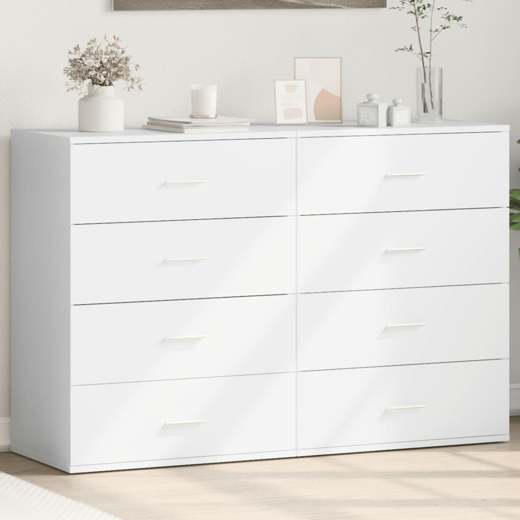 Skänkar 2 St Sonoma-Ek 60X39X80 Cm Konstruerat Trä