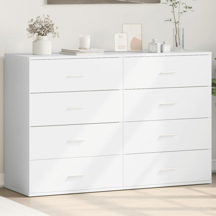 Skänkar 2 St Sonoma-Ek 60X39X80 Cm Konstruerat Trä