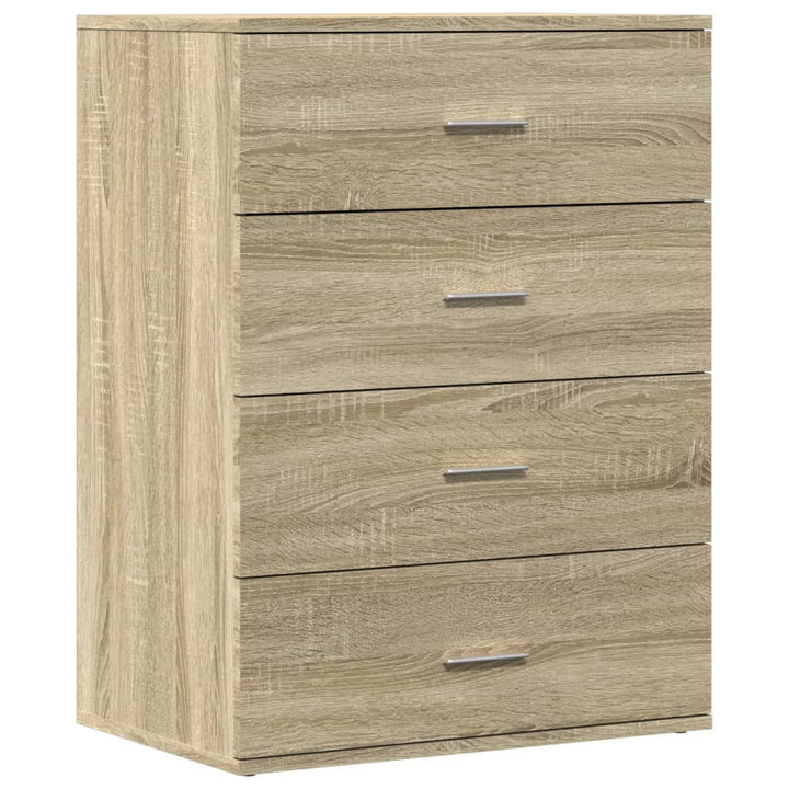 Skänkar 2 St Sonoma-Ek 60X39X80 Cm Konstruerat Trä