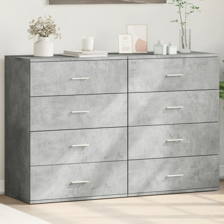Skänkar 2 St Sonoma-Ek 60X39X80 Cm Konstruerat Trä