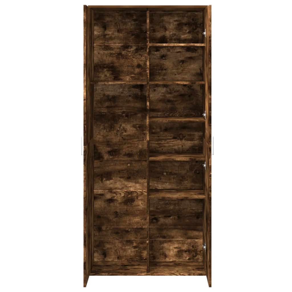 Högskåp 80X35X180 Cm Konstruerat Trä