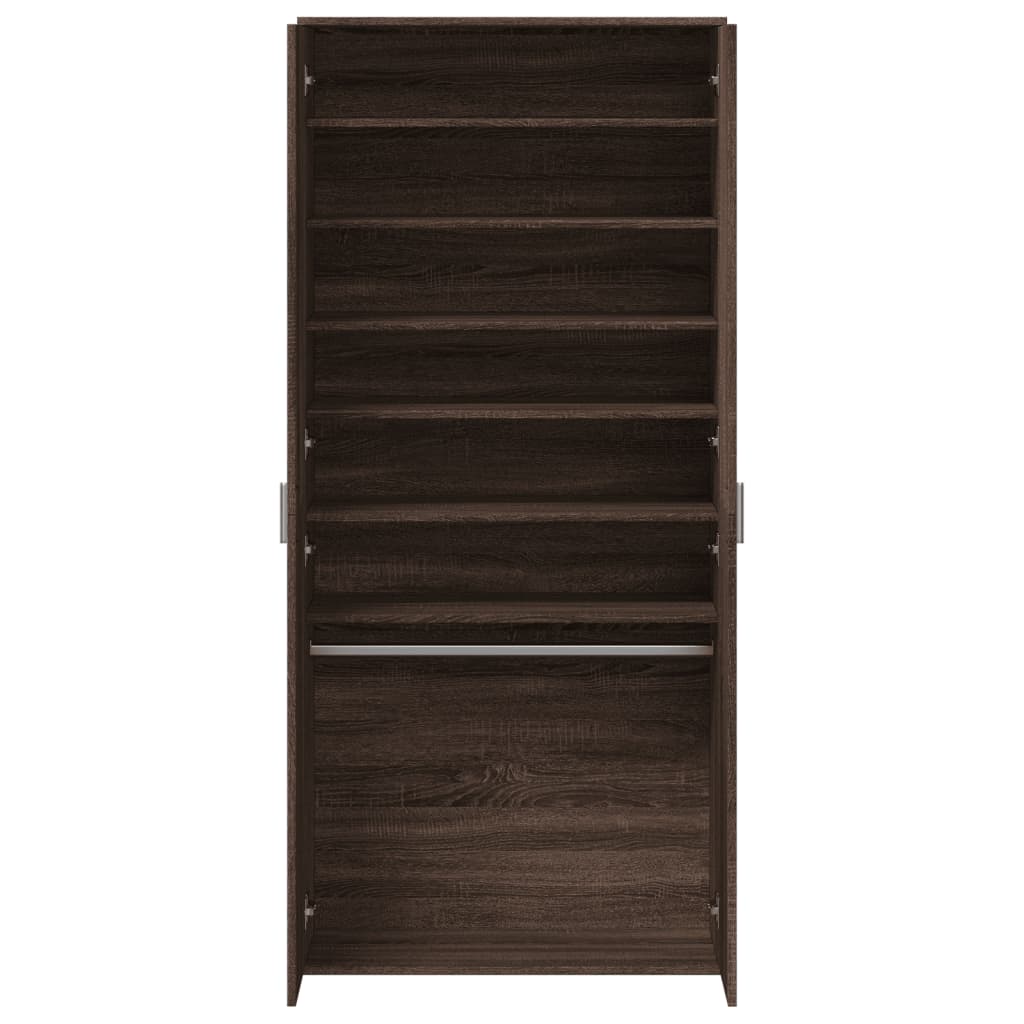 Skoställ 80X39X178 Cm Konstruerat Trä