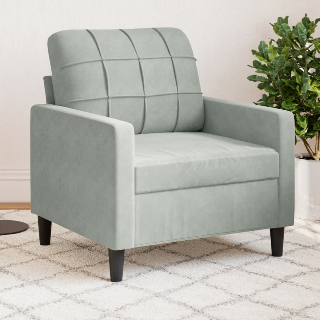 3-Sitssoffa Sammet