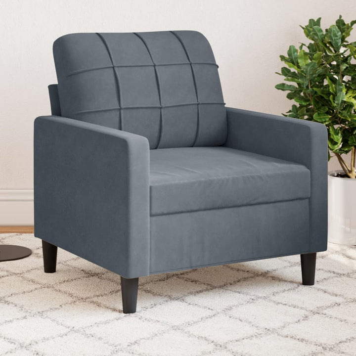 3-Sitssoffa Sammet