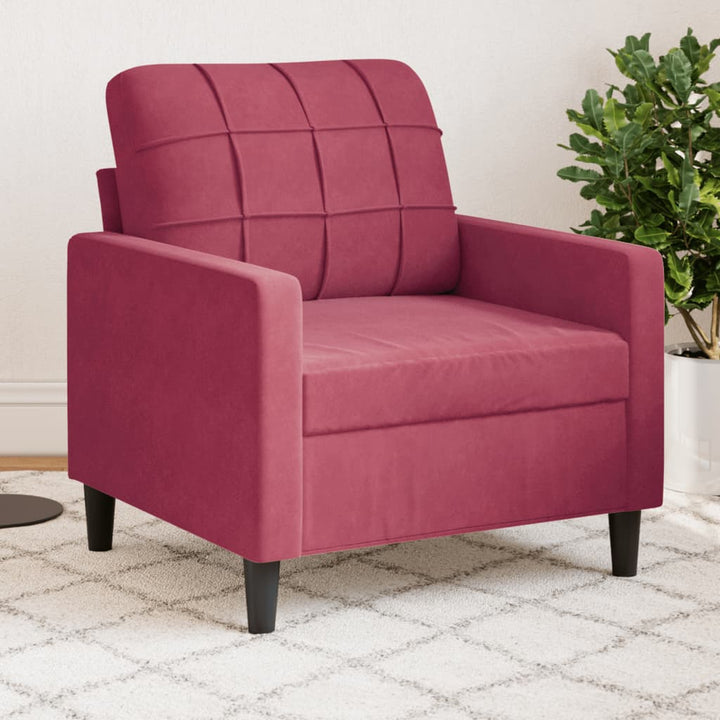 3-Sitssoffa Sammet