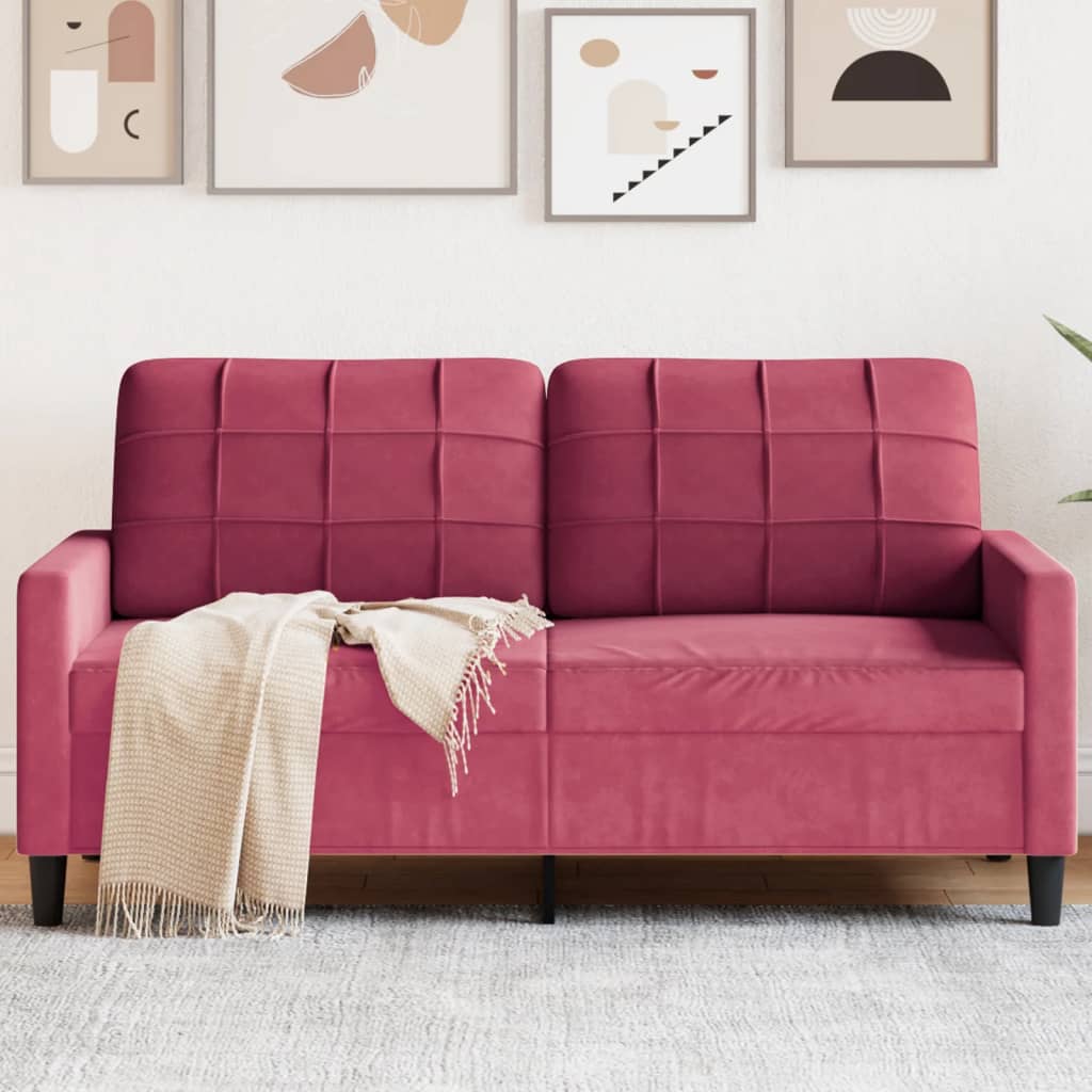 3-Sitssoffa Sammet