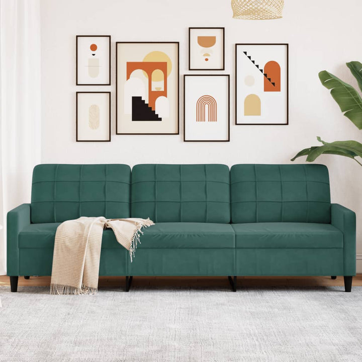 3-Sitssoffa Sammet