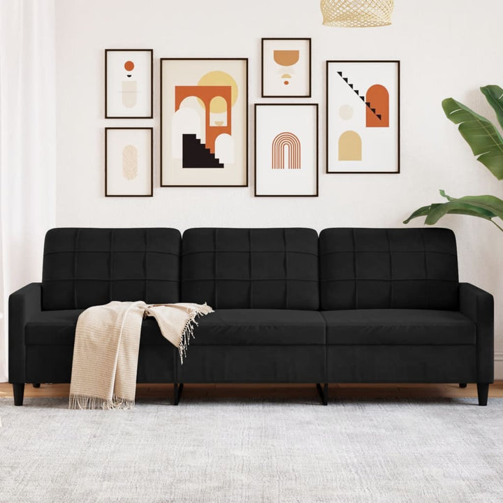 3-Sitssoffa Sammet