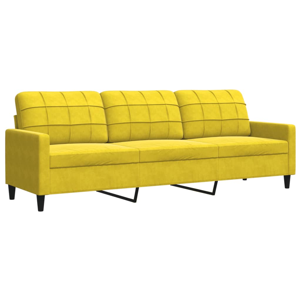3-Sitssoffa Sammet