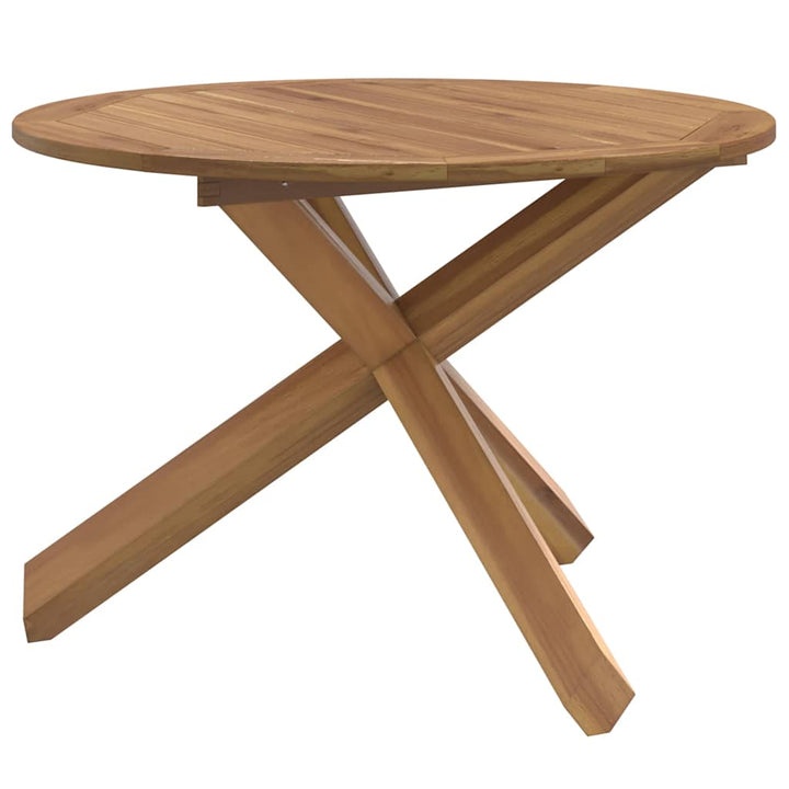 Trädgårdsbord Ø Massiv Teak