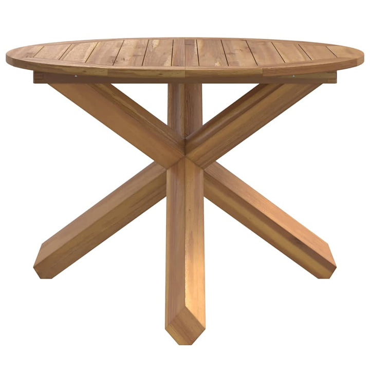 Trädgårdsbord Ø Massiv Teak