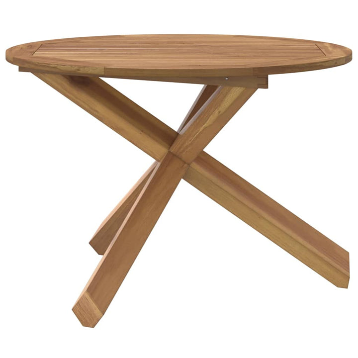 Trädgårdsbord Ø Massiv Teak