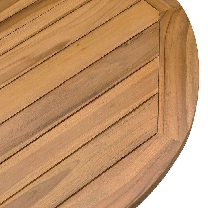Trädgårdsbord Ø Massiv Teak