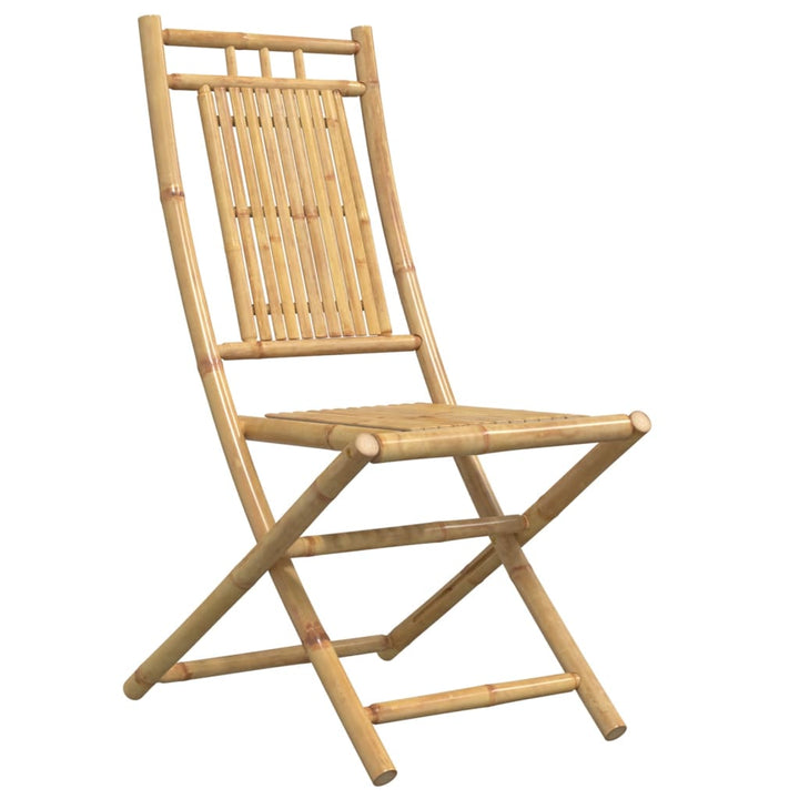 Hopfällbara Trädgårdsstolar 8 St 46X66X99 Cm Bambu