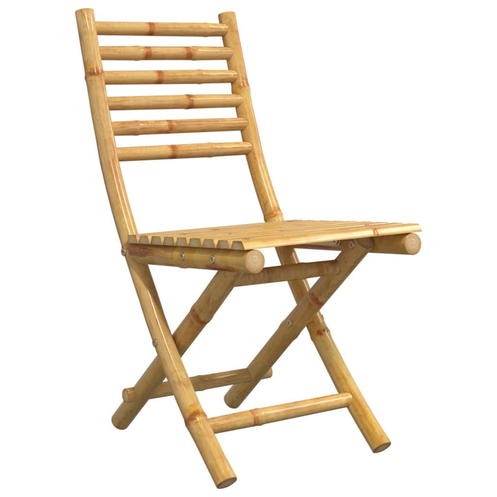 Hopfällbara Trädgårdsstolar 6 St 43X54X88 Cm Bambu
