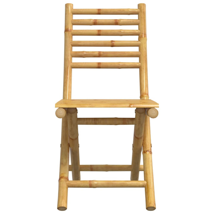 Hopfällbara Trädgårdsstolar 6 St 43X54X88 Cm Bambu