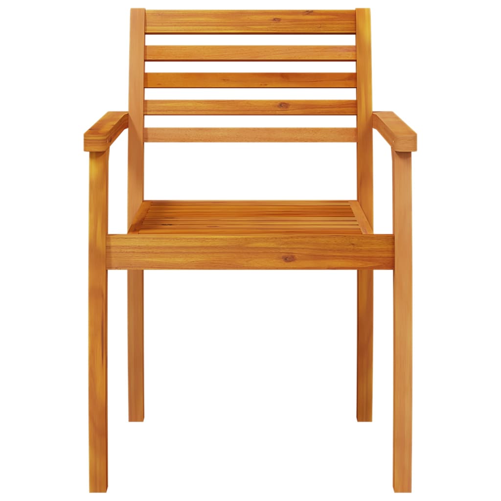 Trädgårdsstolar 4 St 59X55X85 Cm Massivt Akaciaträ