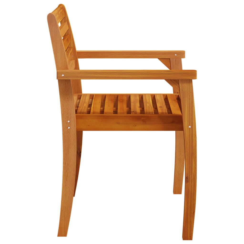 Trädgårdsstolar 4 St 59X55X85 Cm Massivt Akaciaträ