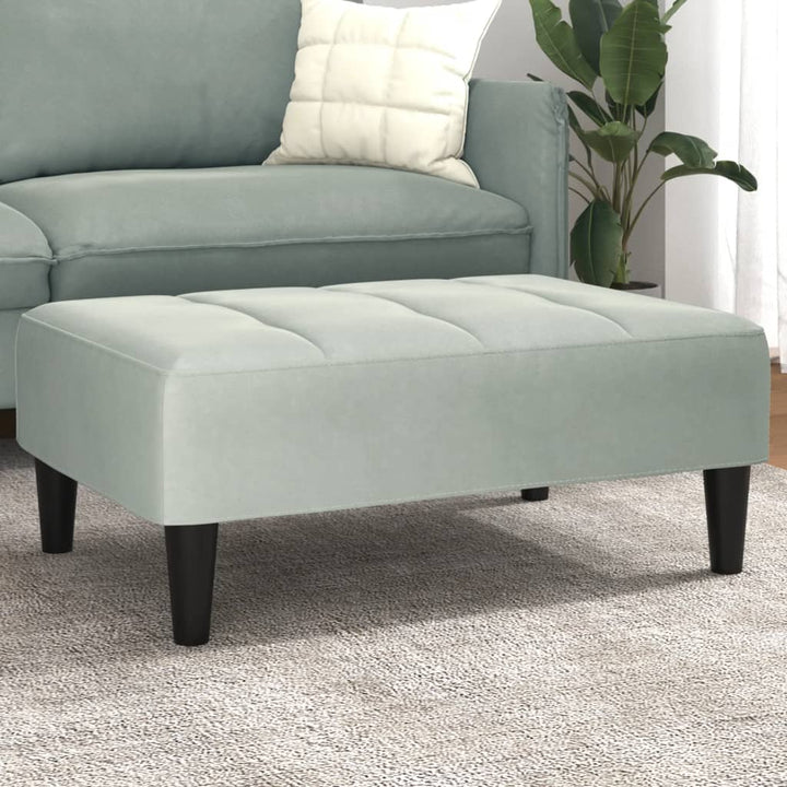 Fotpall 77X55X31 Cm Sammet