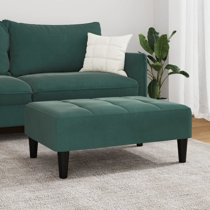 Fotpall 77X55X31 Cm Sammet