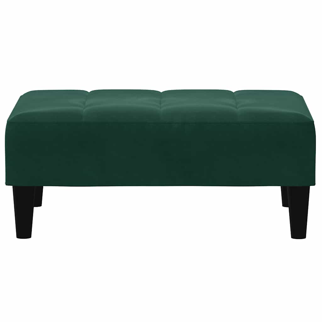 Fotpall 77X55X31 Cm Sammet