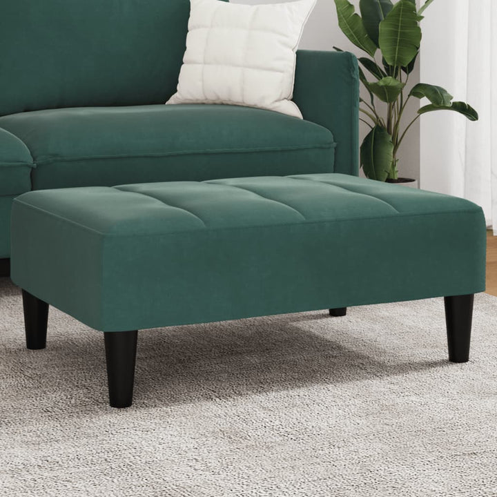 Fotpall 77X55X31 Cm Sammet