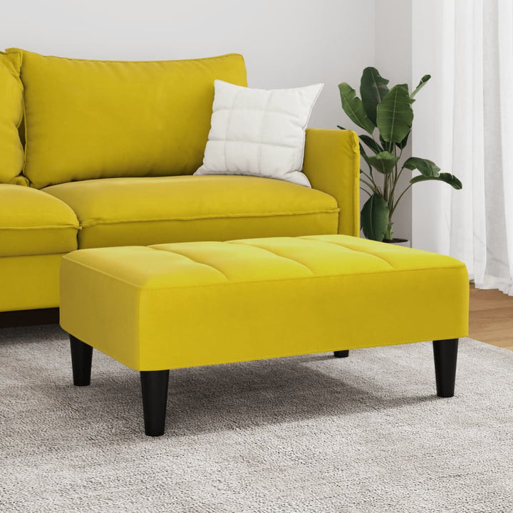 Fotpall 77X55X31 Cm Sammet