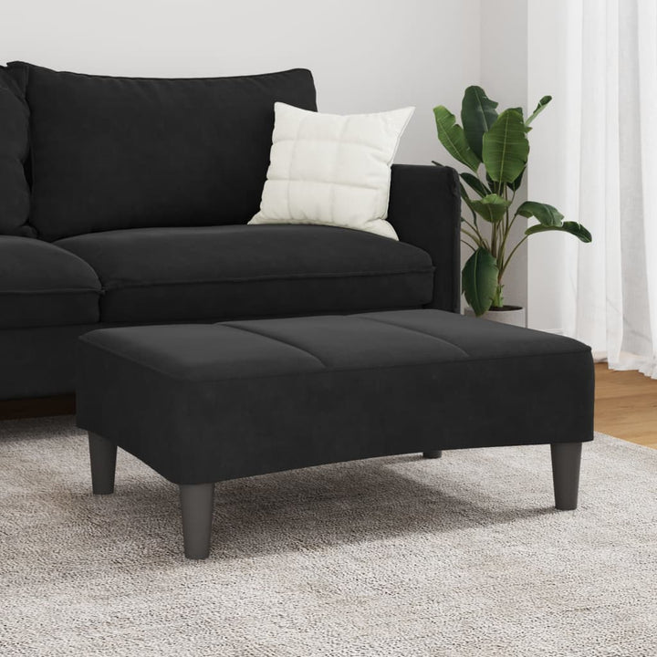 Fotpall 77X55X31 Cm Sammet