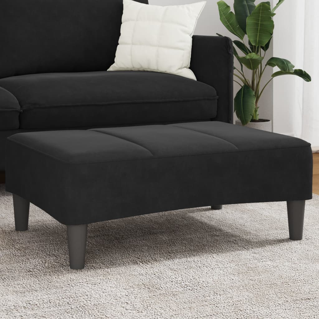 Fotpall 77X55X31 Cm Sammet