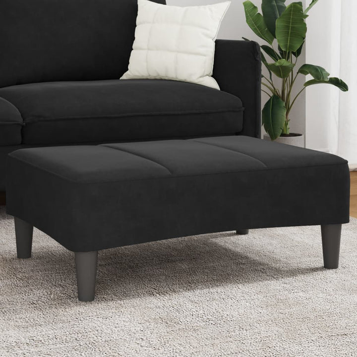 Fotpall 77X55X31 Cm Sammet