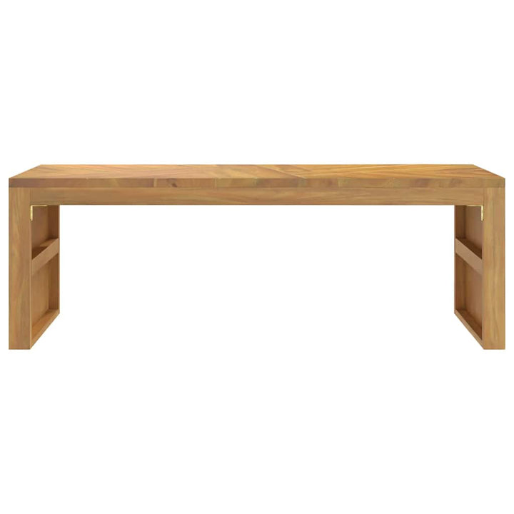 Soffbord 110X35X38 Cm Massiv Teak