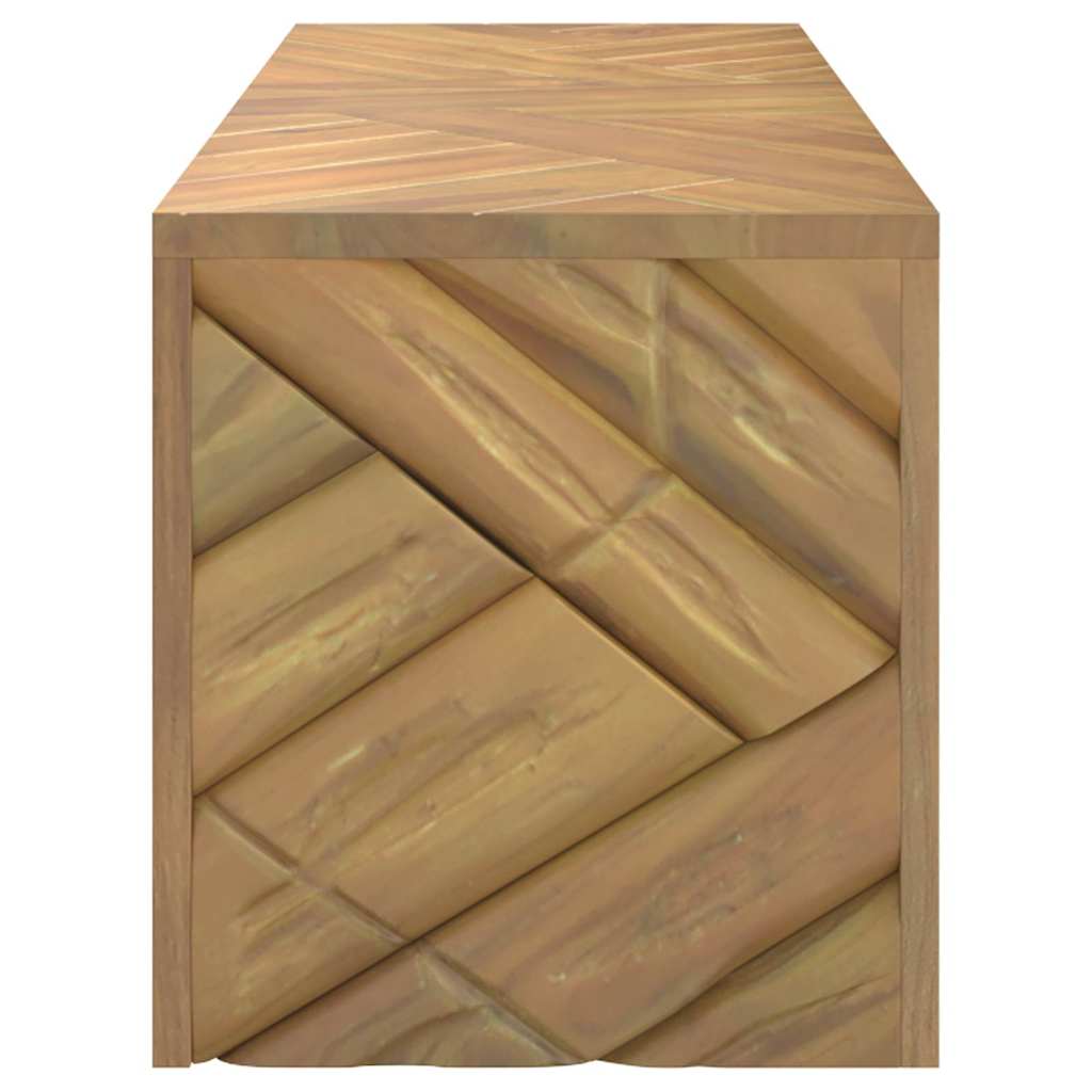 Soffbord 110X35X38 Cm Massiv Teak