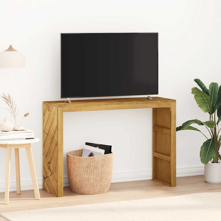 Avlastningsbord 110X35X75 Cm Massiv Teak
