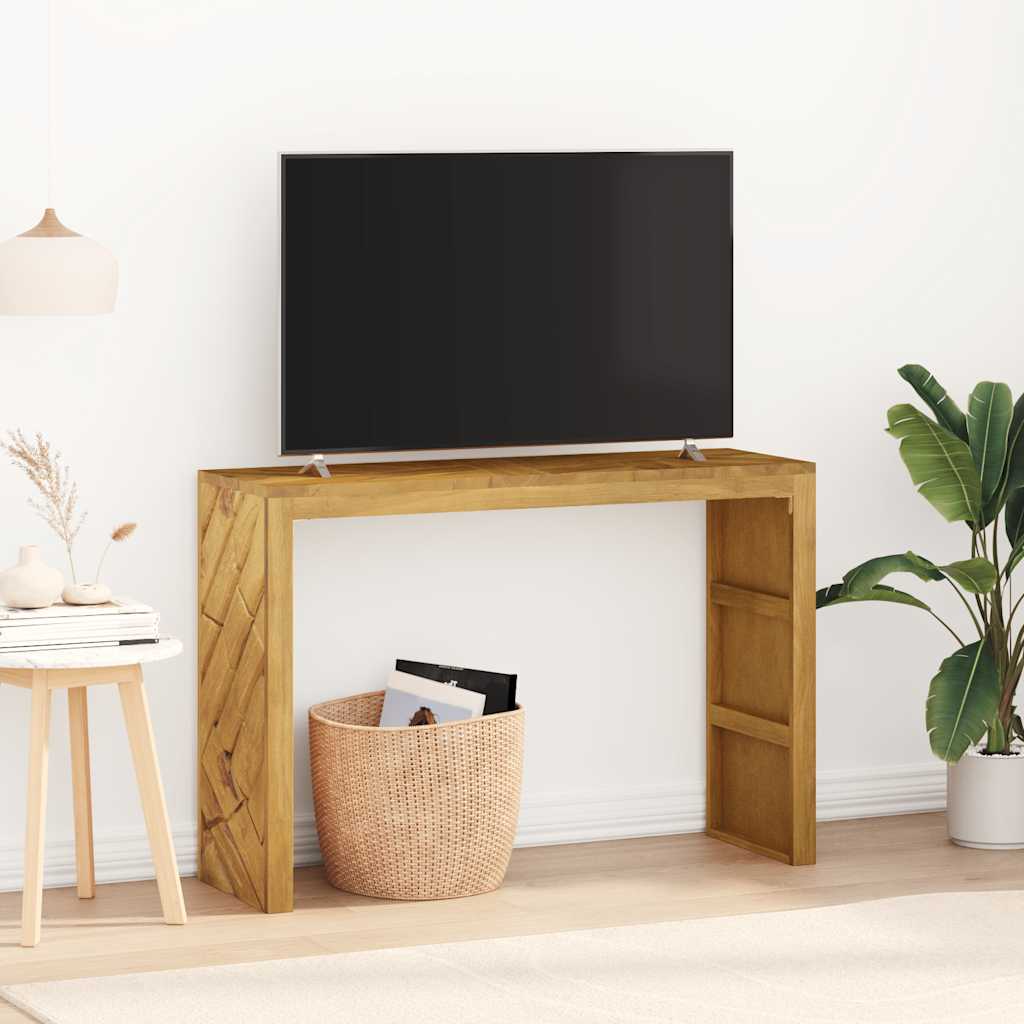 Avlastningsbord 110X35X75 Cm Massiv Teak