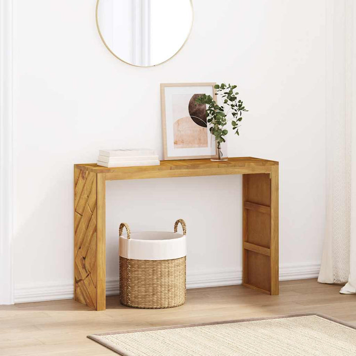 Avlastningsbord 110X35X75 Cm Massiv Teak
