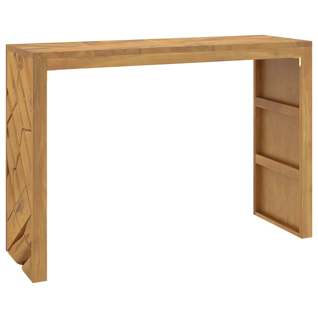 Avlastningsbord 110X35X75 Cm Massiv Teak