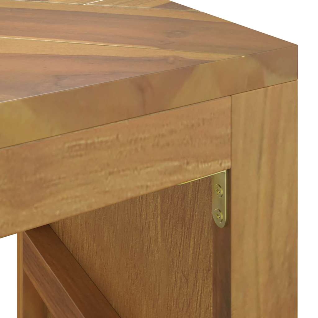 Avlastningsbord 110X35X75 Cm Massiv Teak