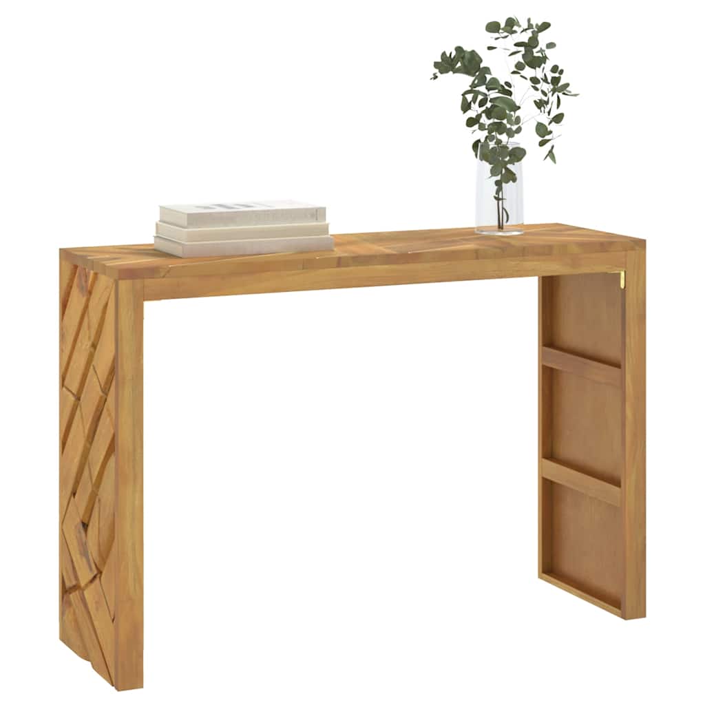 Avlastningsbord 110X35X75 Cm Massiv Teak