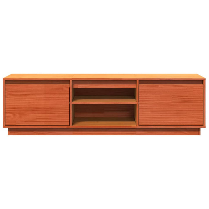Tv-Bänk 140X35X40 Cm Massiv Furu