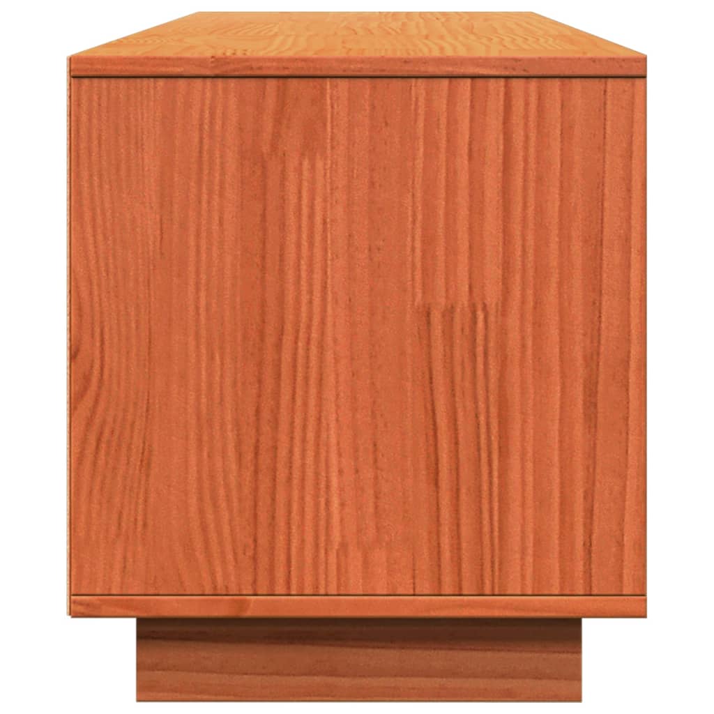 Tv-Bänk 140X35X40 Cm Massiv Furu