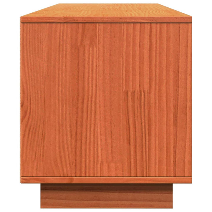 Tv-Bänk 140X35X40 Cm Massiv Furu