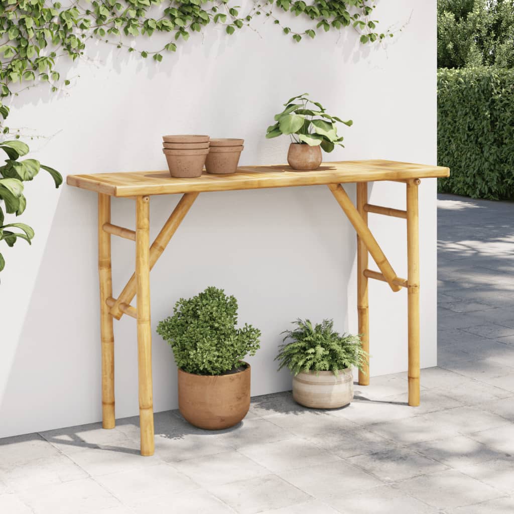 Konsolbord 115X39X75 Cm Bambu