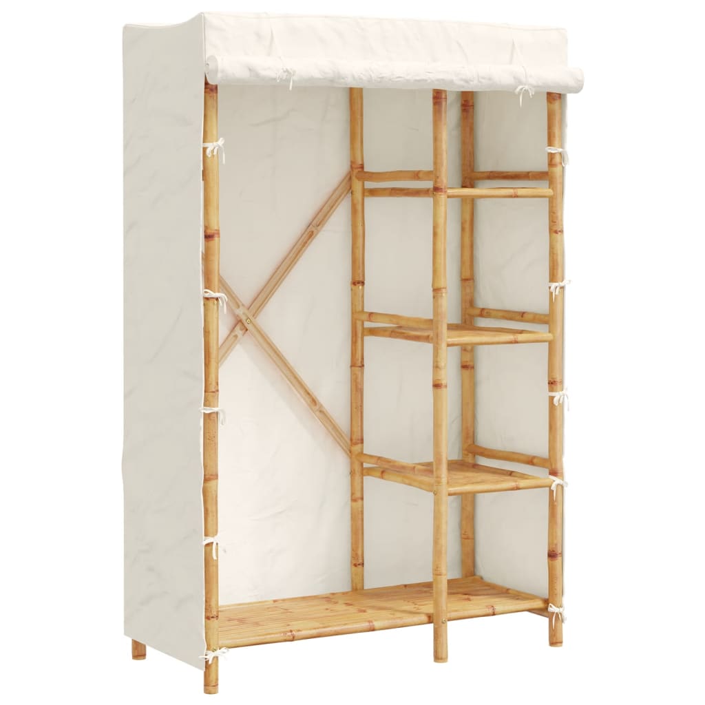 Garderob 110X45X170 Cm Bambu