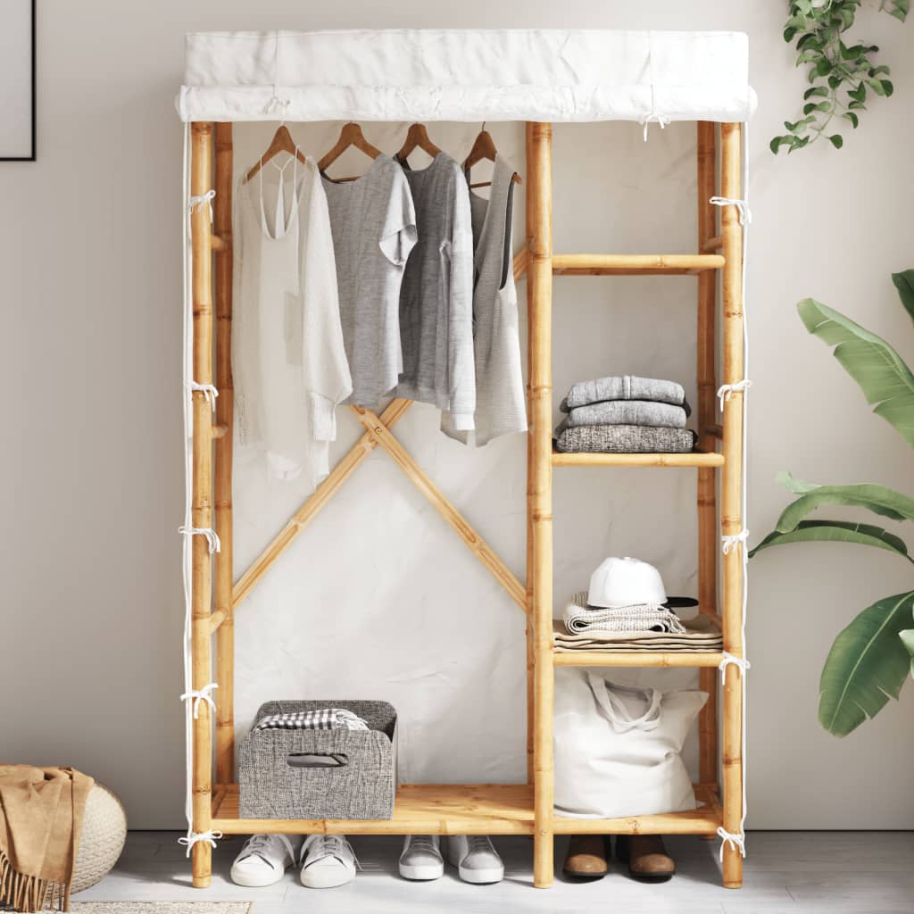 Garderob 110X45X170 Cm Bambu