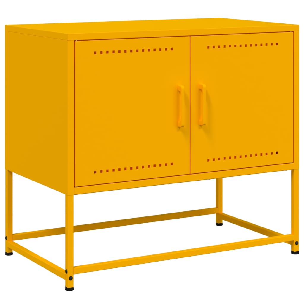 Tv-Skåp Senaps 68,5X39X60,5 Cm Stål