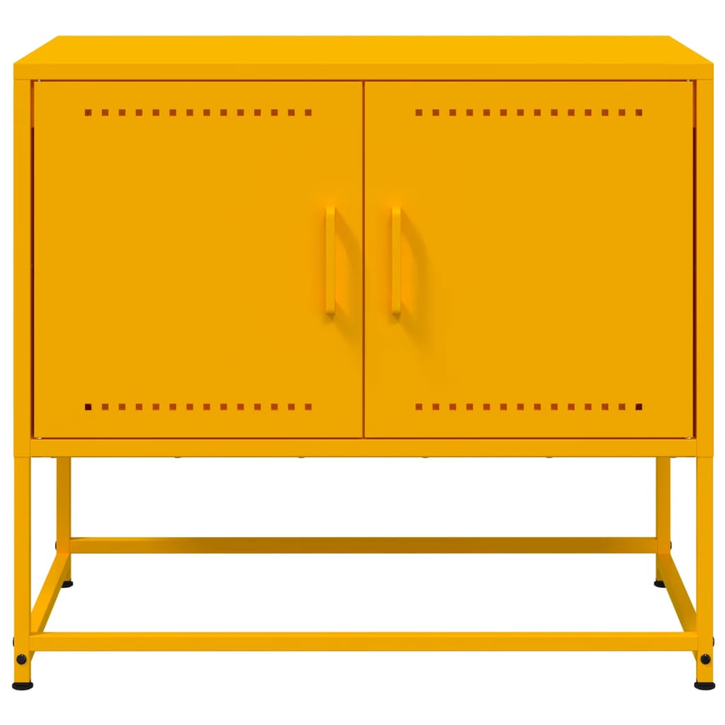 Tv-Skåp Senaps 68,5X39X60,5 Cm Stål