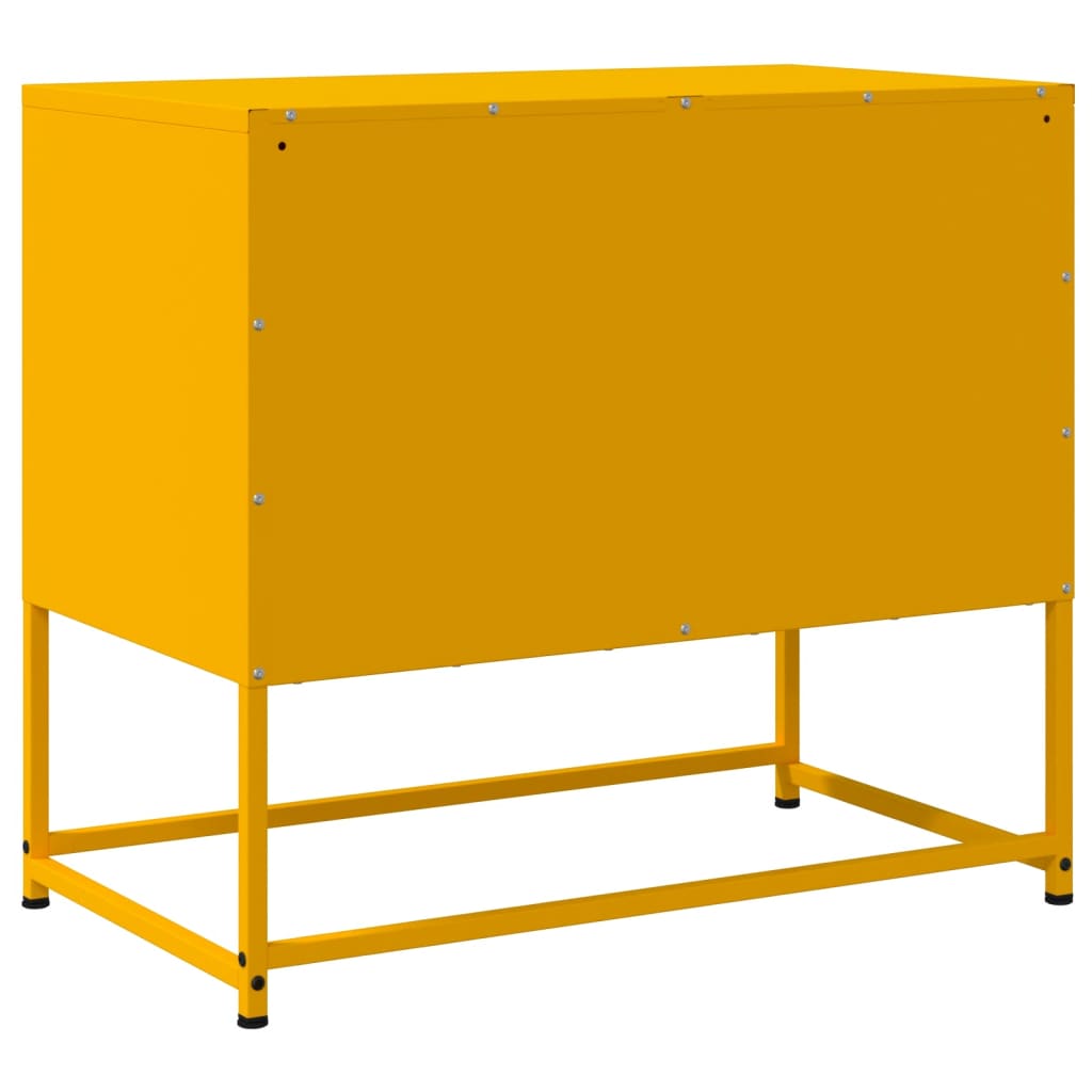 Tv-Skåp Senaps 68,5X39X60,5 Cm Stål