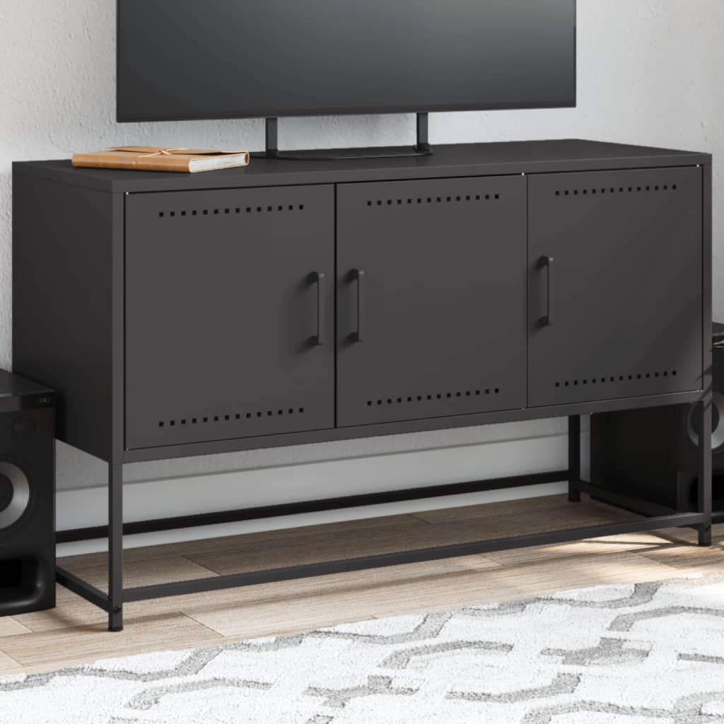 Tv-Skåp 100,5X39X60,5 Cm Stål